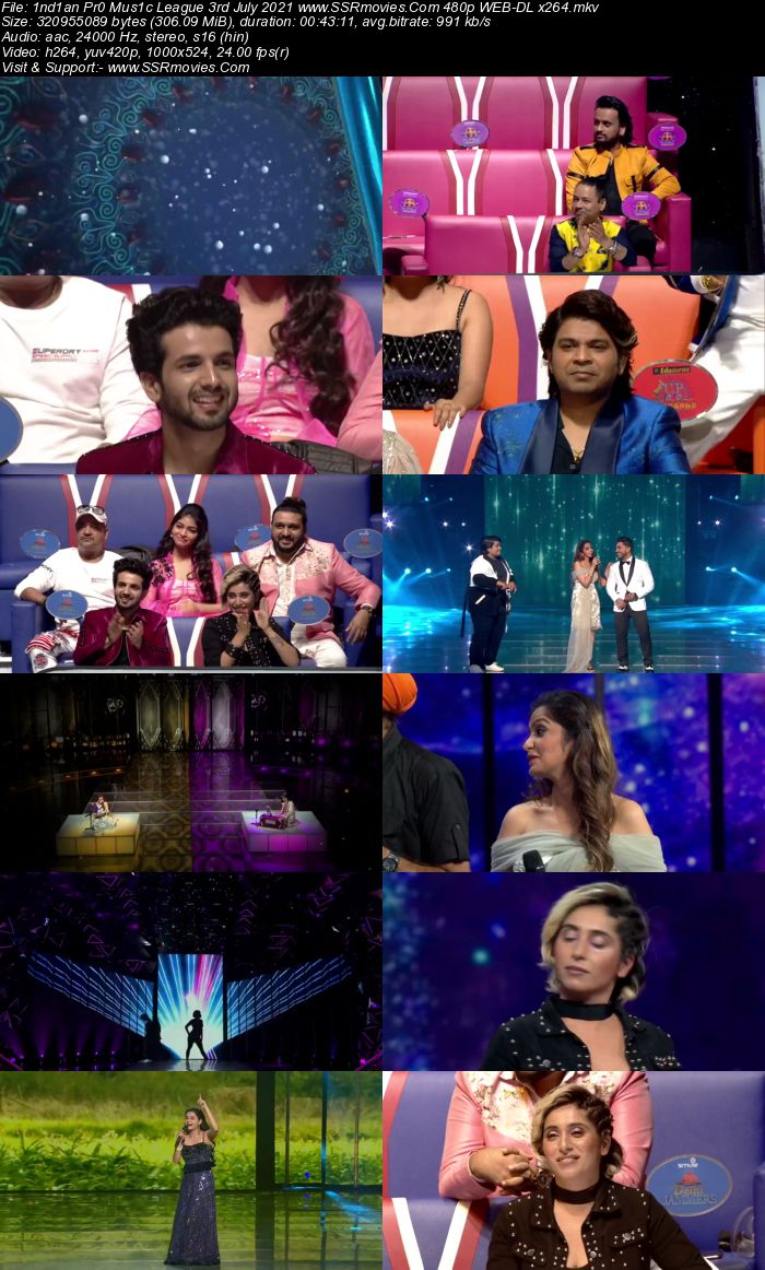 Indian Pro Music League 3rd July 2021 480p WEB-DL x264 300MB Download