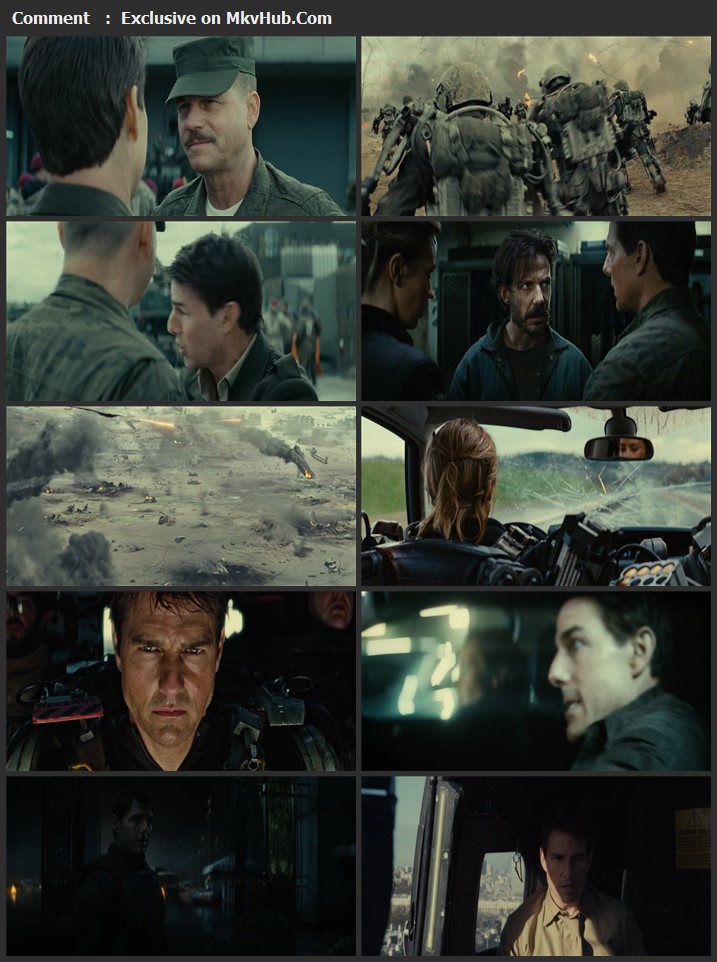 Edge of Tomorrow 2014 English 720p BluRay 1GB Download