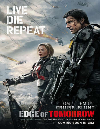 Edge of Tomorrow 2014 English 720p BluRay 1GB Download