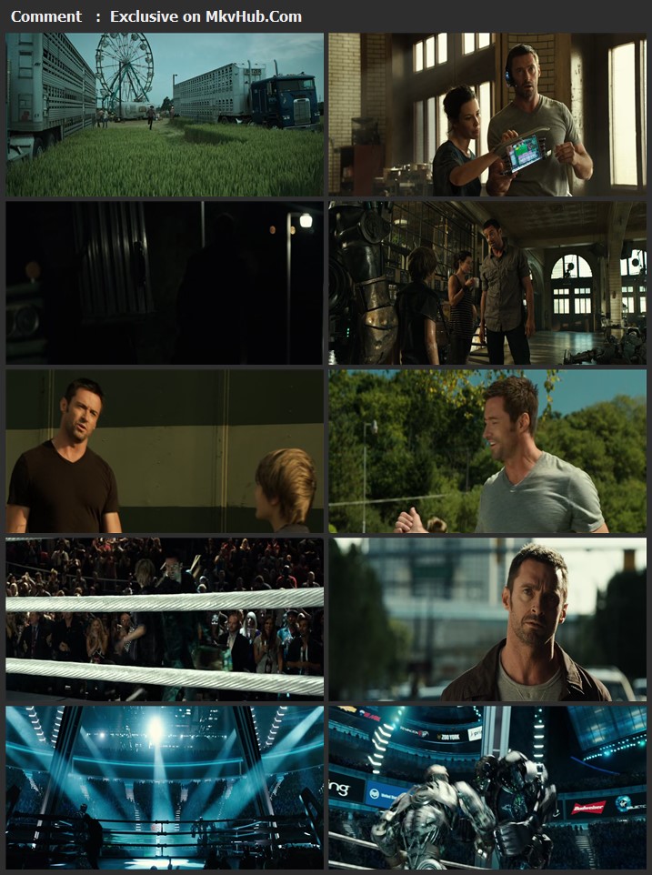 Real Steel 2011 English 720p BluRay 1GB Download