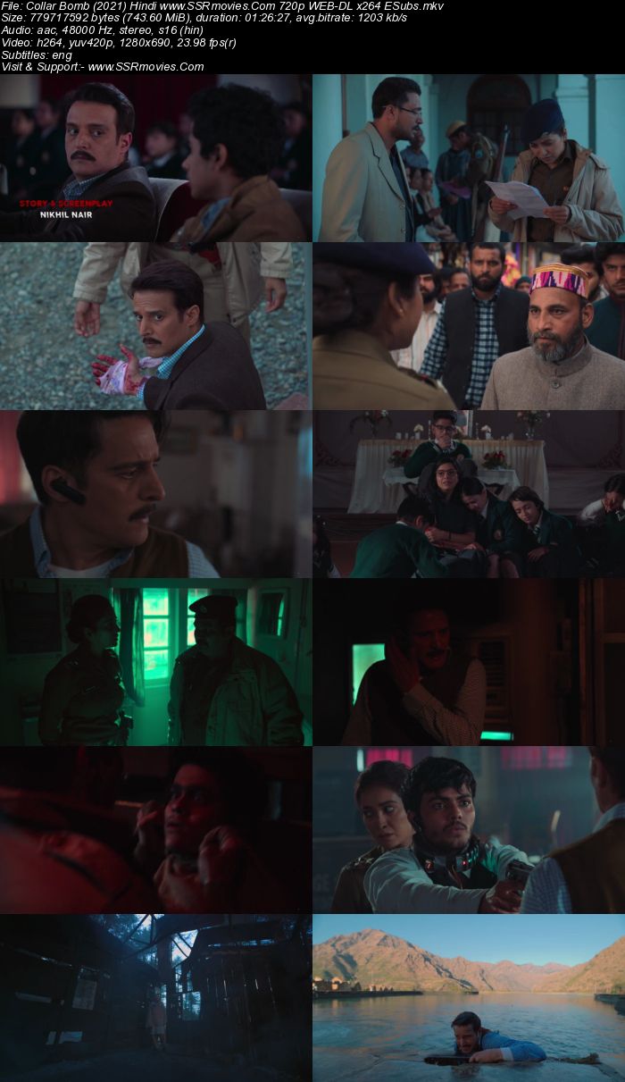 Collar Bomb (2021) Hindi 480p WEB-DL x264 250MB ESubs Full Movie Download