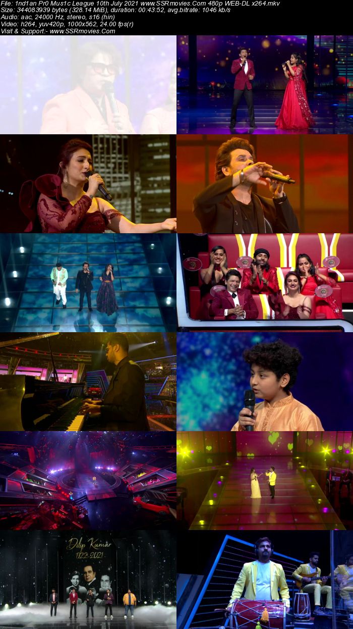 Indian Pro Music League 10th July 2021 480p WEB-DL x264 300MB Download