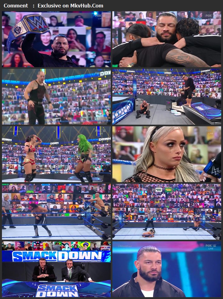 WWE Friday Night SmackDown 9th July 2021 720p WEBRip x264 750MB Download