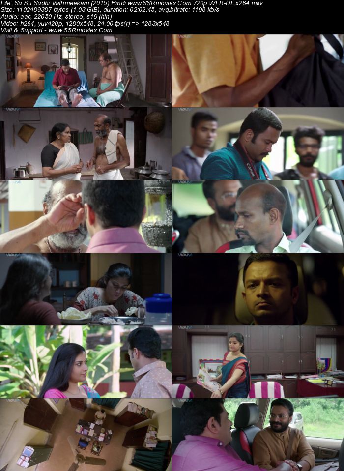 Su Su Sudhi Vathmeekam (2015) Hindi Dubbed 480p WEB-DL x264 350MB Full Movie Download