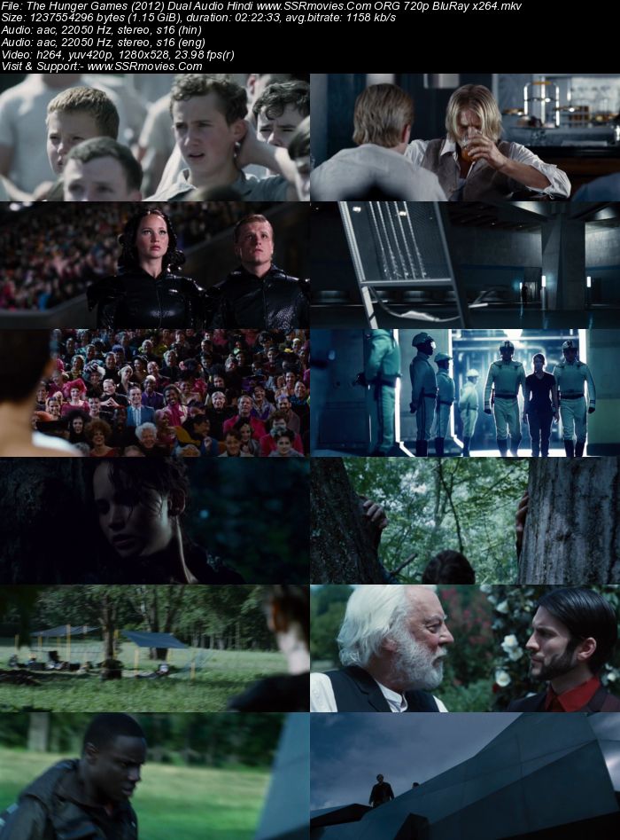 The Hunger Games (2012) Dual Audio Hindi 720p BluRay x264 1.2GB Full Movie Download