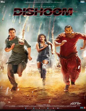 Dishoom (2016) Hindi 480p WEB-DL x264 350MB Full Movie Download