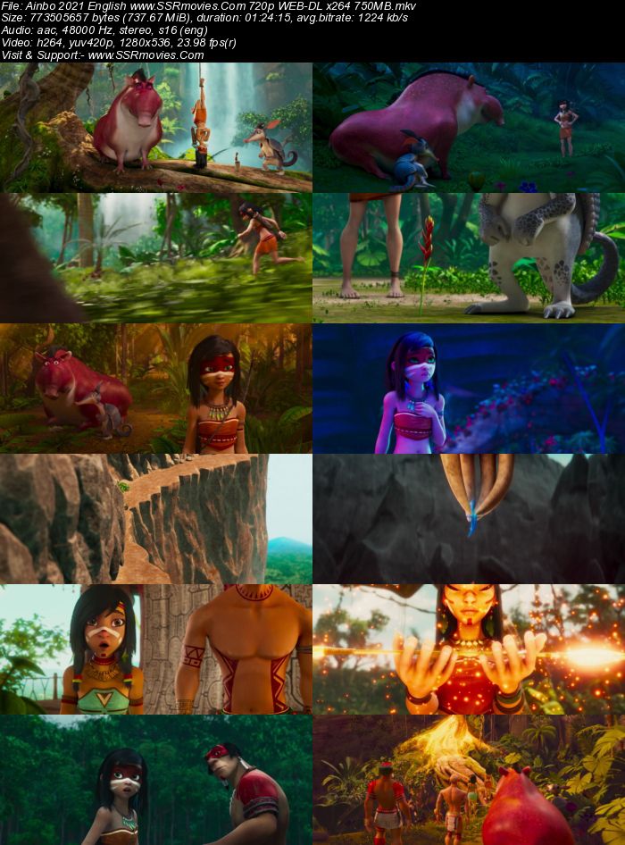 AINBO: Spirit of the Amazon (2021) English 480p WEB-DL 250MB ESubs Full Movie Download