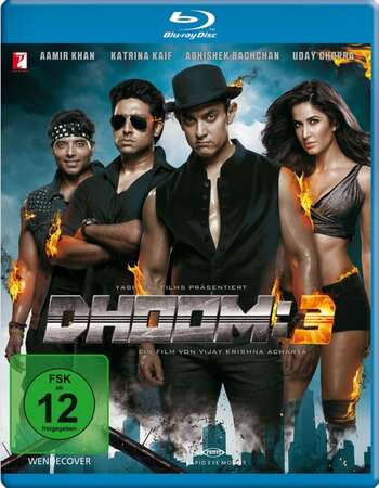 Dhoom 3 (2013) Hindi 480p BluRay x264 500MB ESubs Full Movie Download