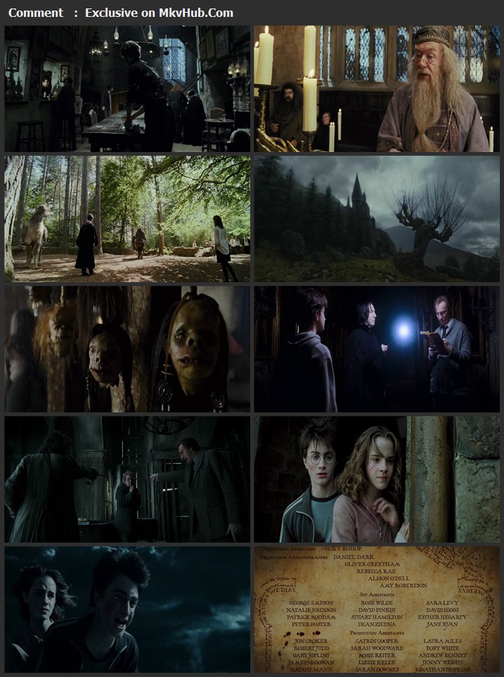 Harry Potter and the Prisoner of Azkaban 2004 English 720p BluRay 1GB Download