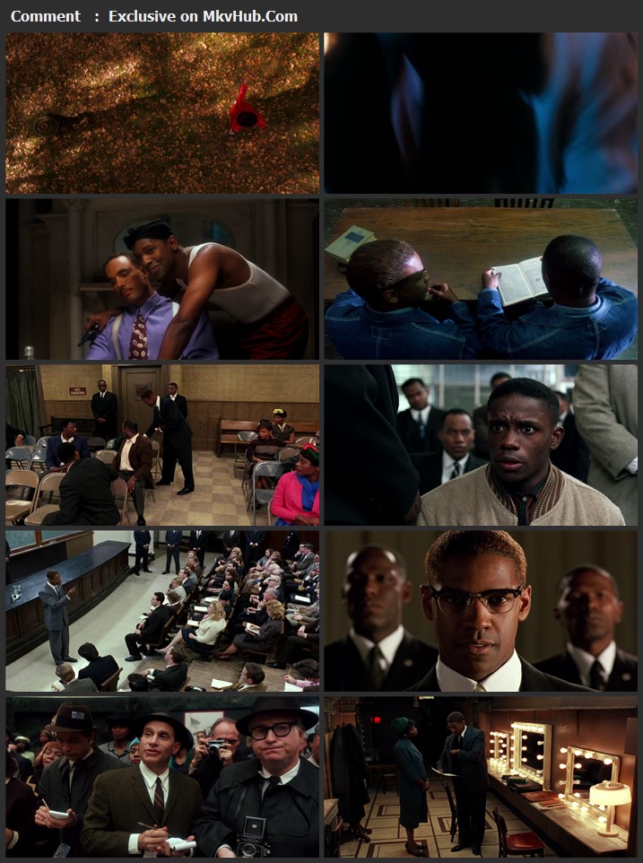 Malcolm X 1992 English 720p BluRay 1GB Download