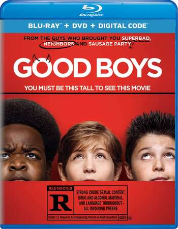 Good Boys (2019) Dual Audio Hindi ORG 480p BluRay x264 300MB ESubs Full Movie Download