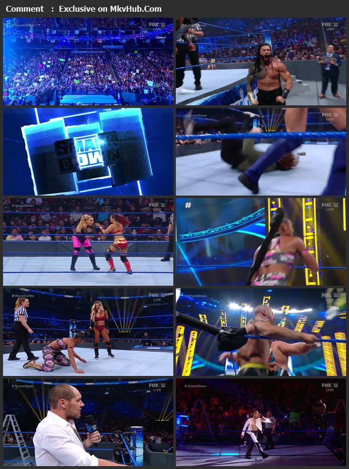 WWE Friday Night SmackDown 16th July 2021 720p WEBRip x264 750MB Download