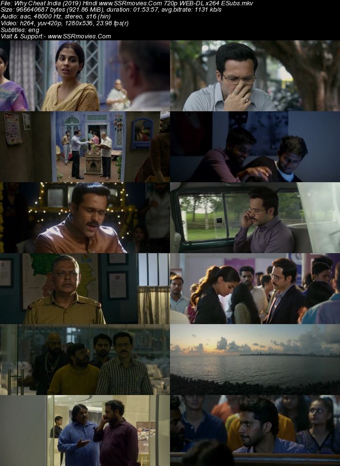 Why Cheat India (2019) Hindi 720p WEB-DL x264 950MB Full Movie Download