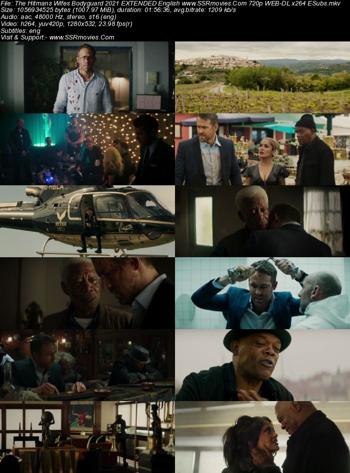 The Hitman's Wife's Bodyguard (2021) EXTENDED English 720p WEB-DL ESubs Full Movie Download