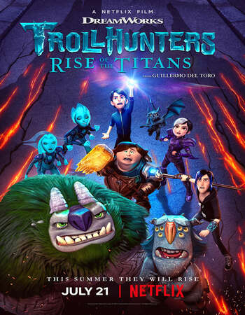 Trollhunters Rise of the Titans (2021) Dual Audio Hindi ORG 480p WEB-DL 350MB ESubs Full Movie Download