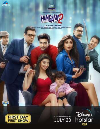 Hungama 2 (2021) Hindi 480p WEB-DL x264 500MB Full Movie Download