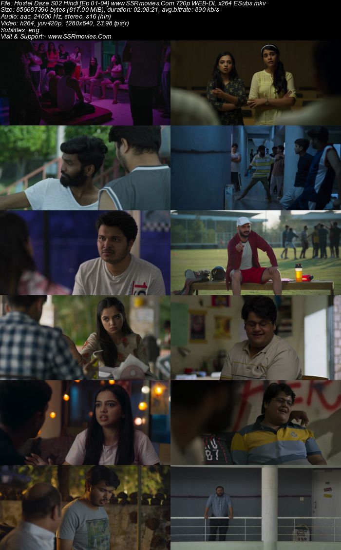 Hostel Daze (2021) S02 Complete Hindi 720p WEB-DL x264 800MB Download