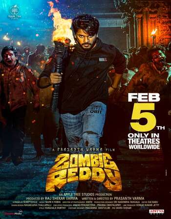 Zombie Reddy (2021) UNCUT Dual Audio Hindi 480p HDRip 400MB ESubs Full Movie Download