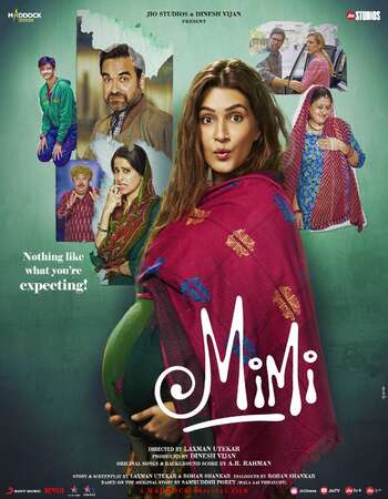 Mimi (2021) Hindi 480p WEB-DL x264 400MB ESubs Full Movie Download