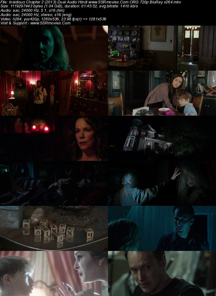 Insidious: Chapter 2 (2013) Dual Audio Hindi 720p BluRay x264 1GB Full Movie Download