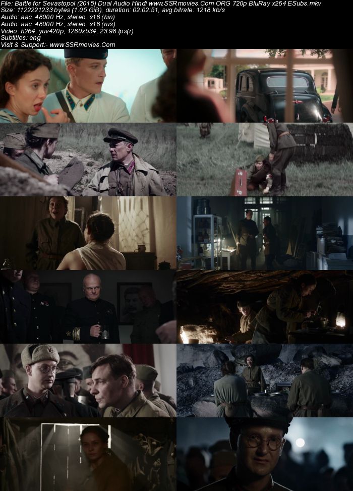 Battle for Sevastopol (2015) Dual Audio Hindi 720p BluRay x264 1GB Full Movie Download