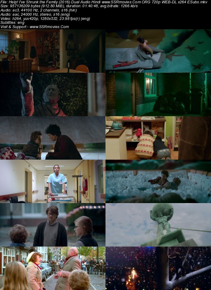 Help! I've Shrunk the Family (2014) Dual Audio Hindi ORG 480p WEB-DL 350MB ESubs Full Movie Download