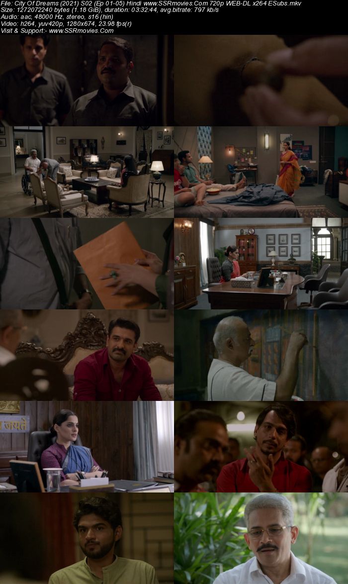 Mayanagari - City of Dreams (2021) S02 Hindi 720p WEB-DL 2.4GB ESubs Download