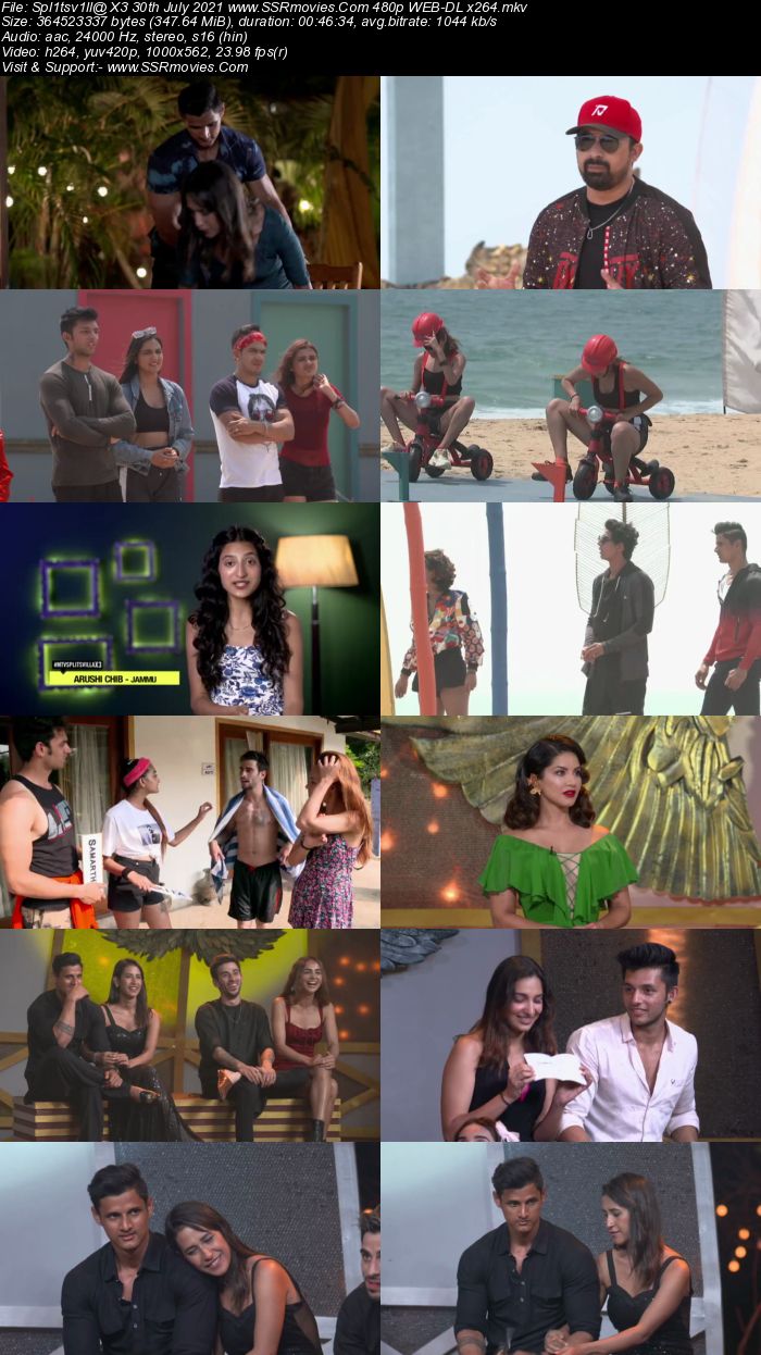 Splitsvilla X3 31st July 2021 480p WEB-DL x264 300MB Download