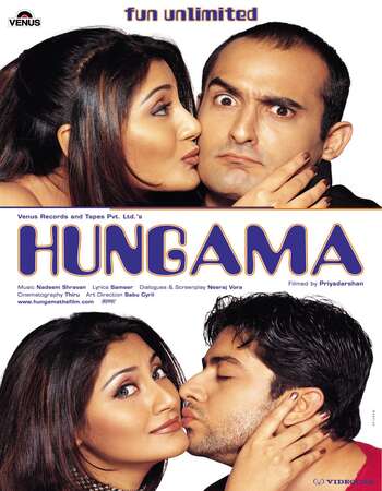 Hungama (2003) Hindi 480p WEB-DL x264 450MB Full Movie Download