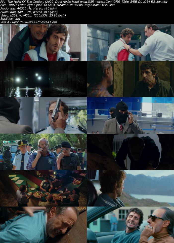 The Heist Of The Century (2020) Dual Audio Hindi ORG 720p WEB-DL 950MB ESubs Full Movie Download