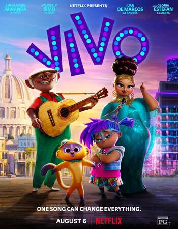 Vivo (2021) Dual Audio Hindi 720p BluRay x264 900MB Full Movie Download