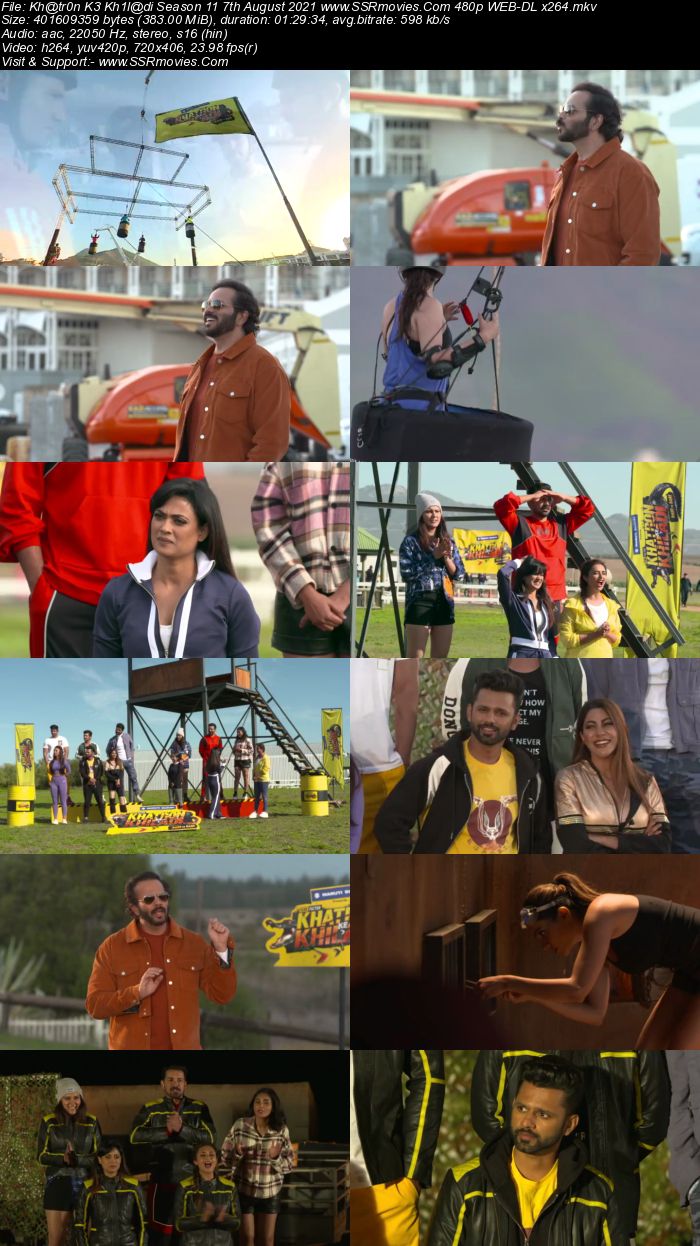 Khatron Ke Khiladi Season 11 7th August 2021 480p 720p WEB-DL 500MB Download