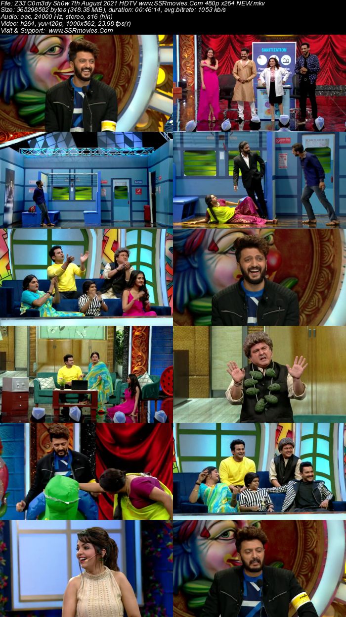 Zee Comedy Show 7th August 2021 480p WEB-DL x264 350MB Download