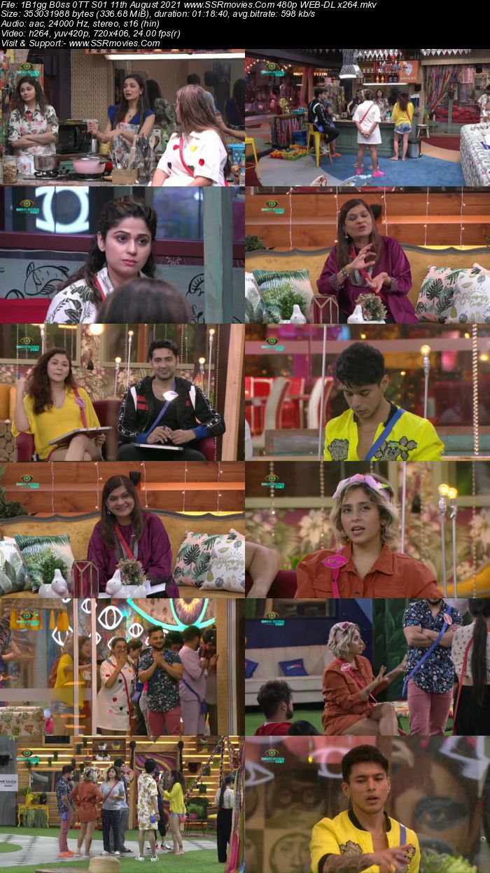 Bigg Boss 0TT S01 11th August 2021 720p 480p WEB-DL x264 1.5GB Download