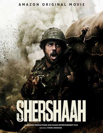 Shershaah (2021) Hindi 480p WEB-DL x264 400MB ESubs Full Movie Download