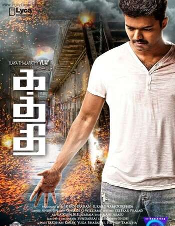 Kaththi (2014) UNCUT Dual Audio Hindi ORG 480p HDRip x264 500MB Full Movie Download