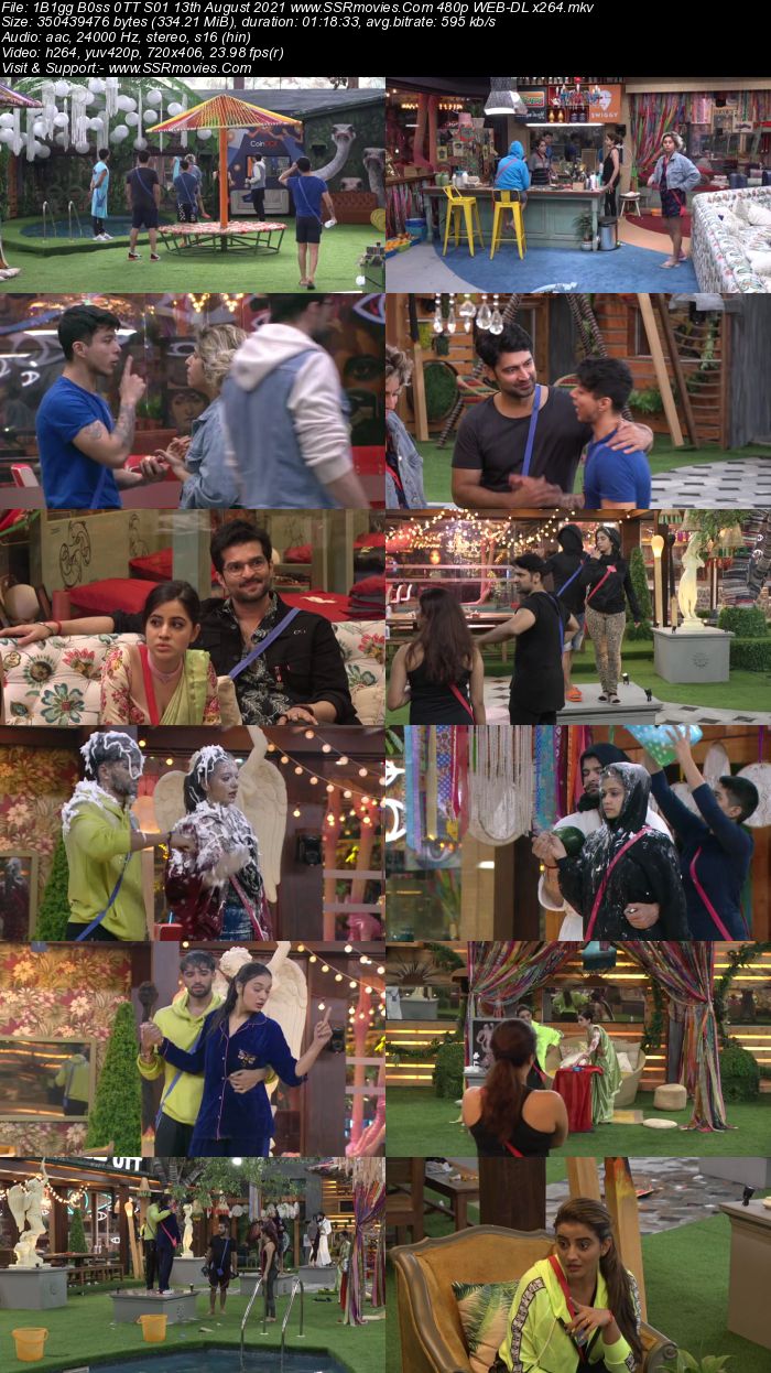 Bigg Boss 0TT S01 13th August 2021 720p 480p WEB-DL x264 1.5GB Download