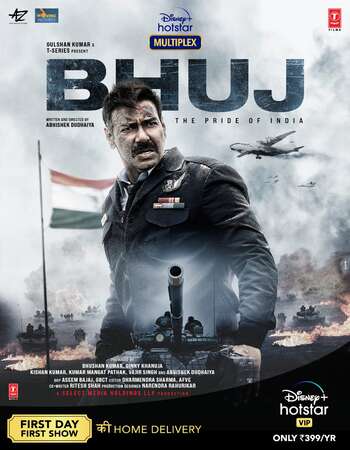 Bhuj: The Pride of India (2021) Hindi 480p WEB-DL x264 350MB ESubs Full Movie Download