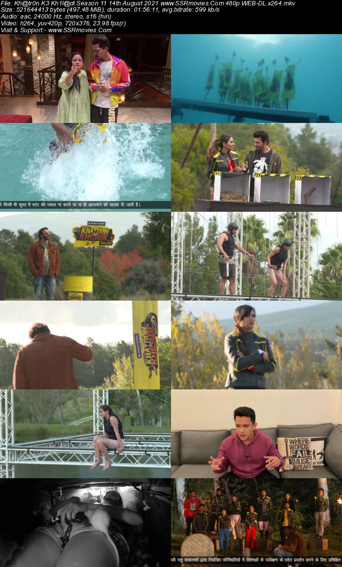 Khatron Ke Khiladi Season 11 14th August 2021 480p 720p WEB-DL 500MB Download