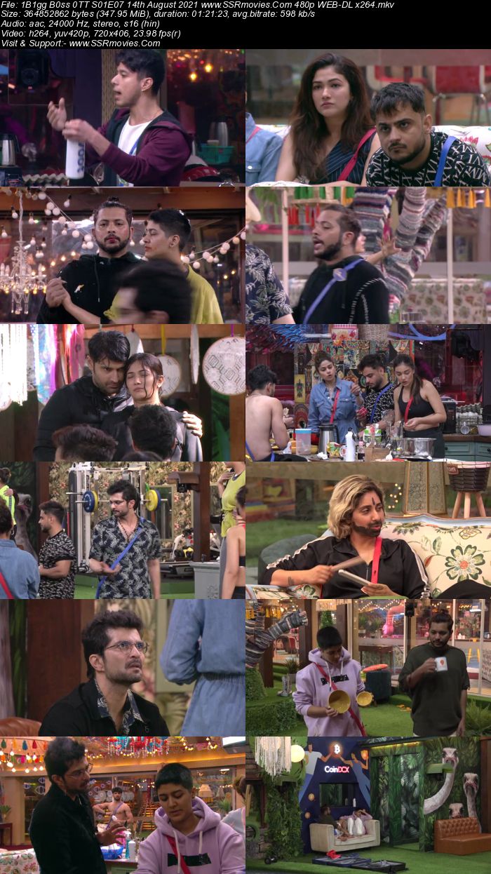 Bigg Boss 0TT S01 14th August 2021 720p 480p WEB-DL x264 1.5GB Download