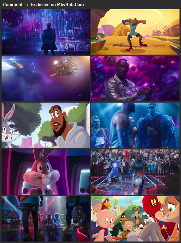 Space Jam A New Legacy 2021 Dual Audio [Hindi-English] 720p WEB-DL 1GB Download