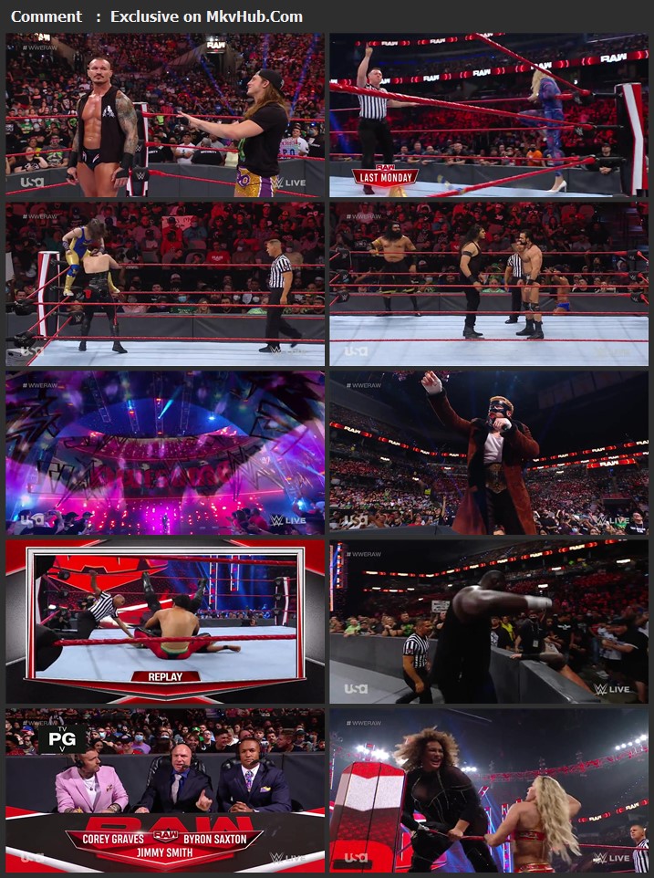 WWE Monday Night Raw 16th August 2021 720p WEBRip x264 1.1GB Download