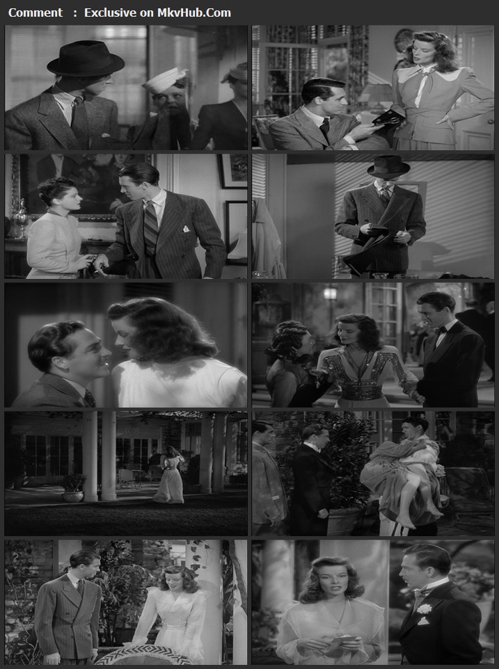 The Philadelphia Story 1940 English 720p BluRay 1GB Download