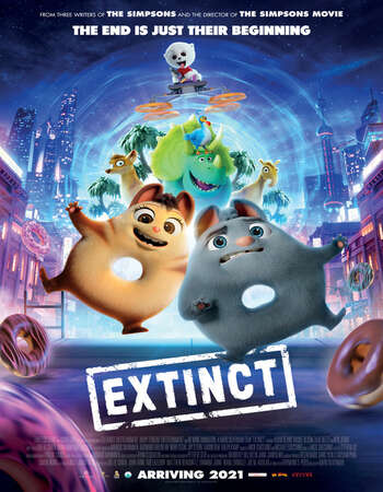 Extinct 2021 English 720p HDRip 750MB Download