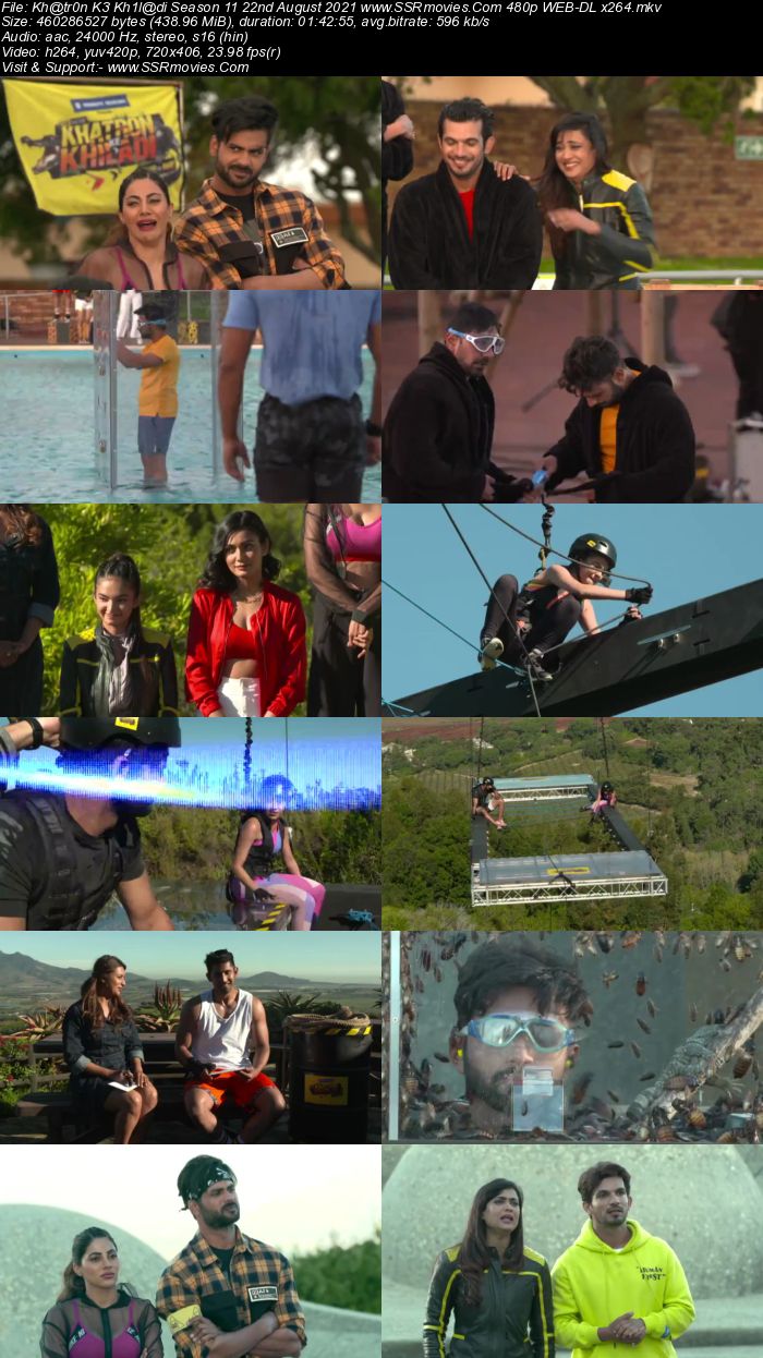 Khatron Ke Khiladi Season 11 22nd August 2021 480p 720p WEB-DL 500MB Download