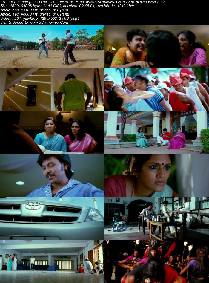 Kanchana: Muni 2 (2011) UNCUT Dual Audio Hindi 480p HDRip x264 550MB Full Movie Download