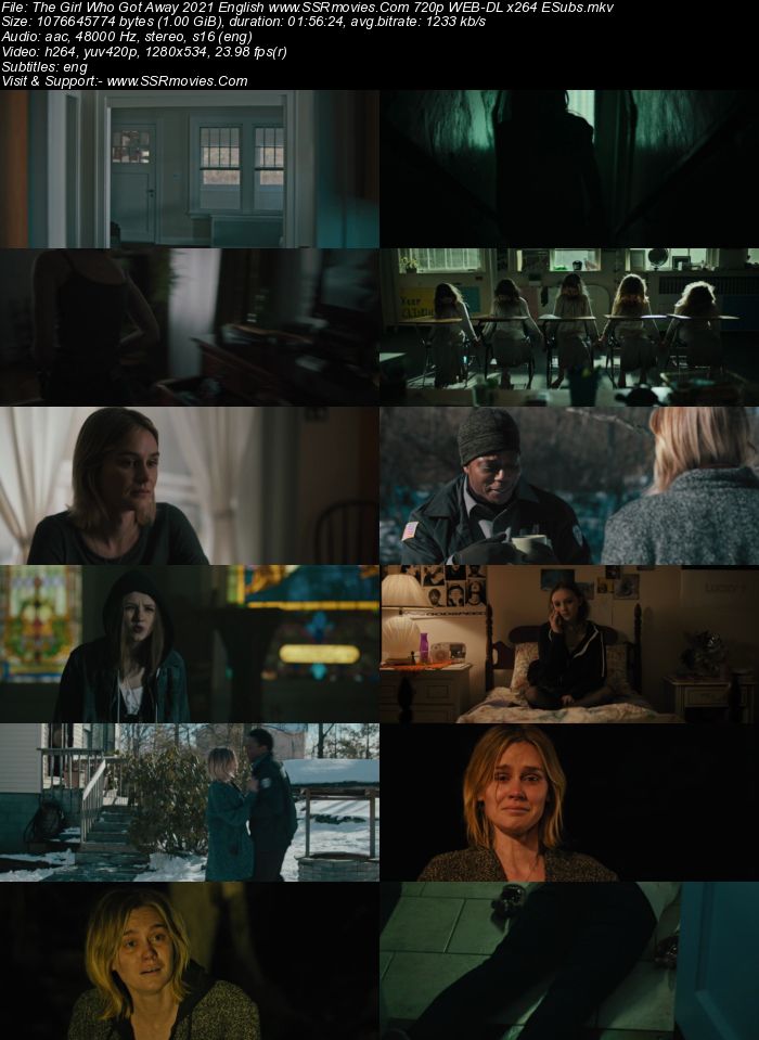 The Girl Who Got Away (2021) English 480p WEB-DL x264 350MB ESubs Full Movie Download