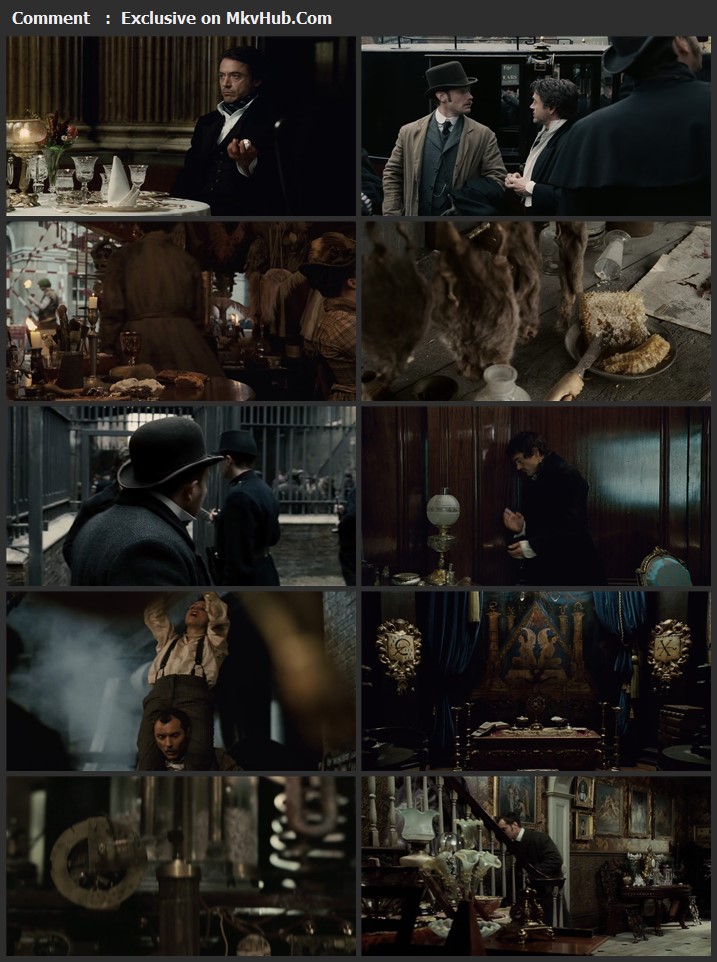 Sherlock Holmes 2009 English 720p BluRay 1GB Download
