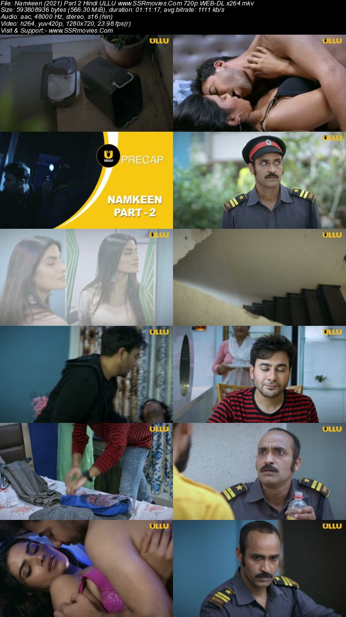 Namkeen (2021) Part 2 Complete Hindi ULLU 720p WEB-DL x264 550MB Download