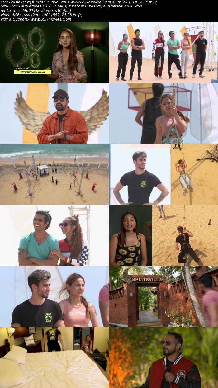 Splitsvilla X3 28th August 2021 480p WEB-DL x264 300MB Download